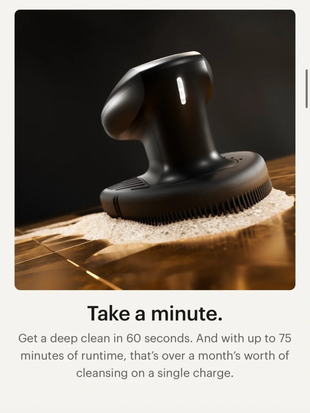 Manscaped face buffer
